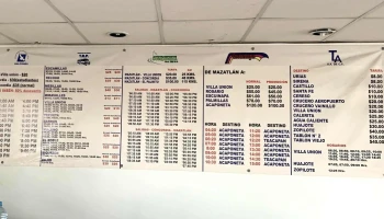 Central de Autobuses Tropicales - Mazatlán