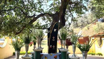 Santuario de la Cruz Verde San Andrés Yaá - Oax