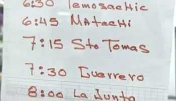 Terminal de Autobuses Rápidos Cuahutemoc en Madera - Madera