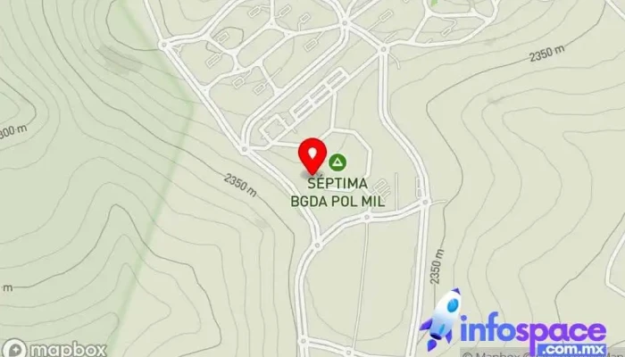 mapa de 107 Batallon de Infanteria Base militar en Unidad San Miguel Jagüeyes