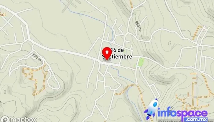 mapa de 16 de Septiembre  en 16 de Septiembre