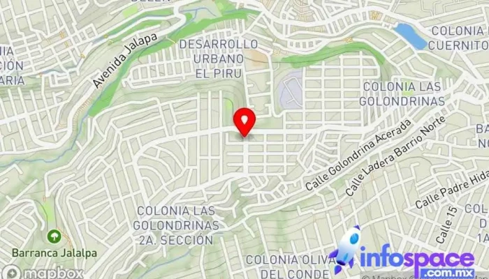 mapa de Adolfo López Mateos Bus stop en Ciudad de México
