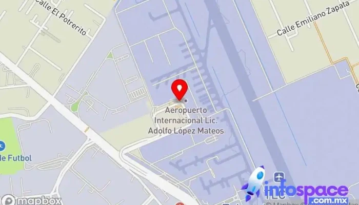 mapa de Aeropuerto Internacional de Toluca - AIT Aeropuerto internacional, Aeropuerto en Toluca de Lerdo