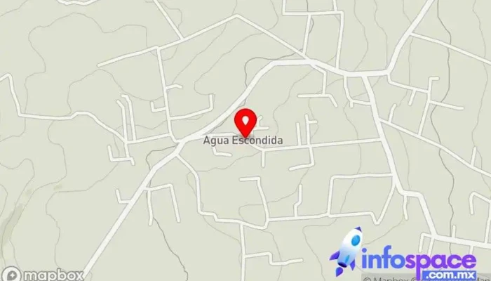 mapa de Agua Escondida  en Agua Escondida