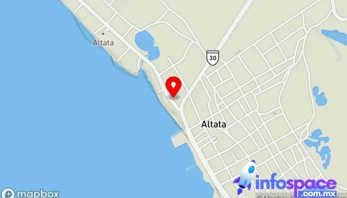 mapa de Altata  en Altata