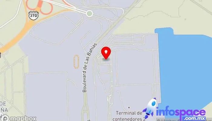mapa de APM Terminals Servicio de logística en Cdad. Lázaro Cárdenas
