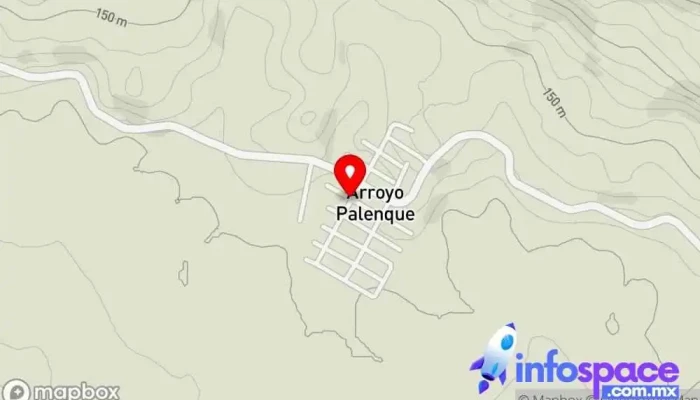 mapa de Arroyo Palenque Municipio Salto Cafetería en Arroyo Palenque