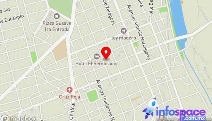 mapa de Asesoria Informatica Tienda de informática en Guasave