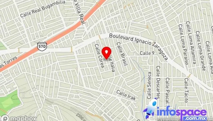 mapa de Atizapán de Zaragoza Servicio de transporte en Cdad. López Mateos