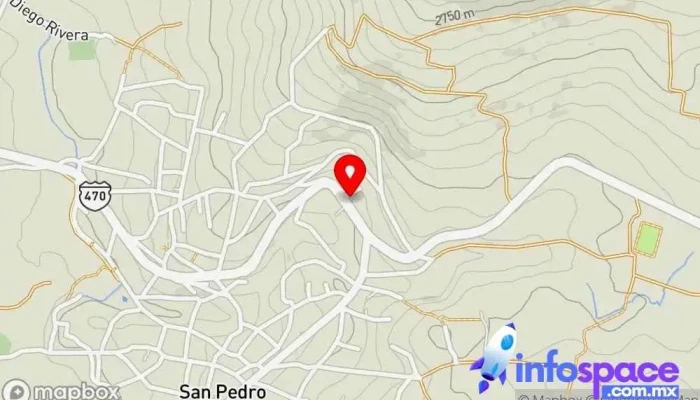 mapa de Atlacomulco  en San Pedro del Rosal