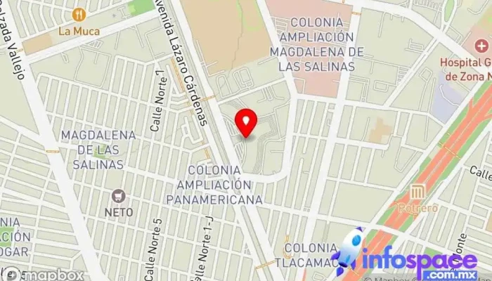 mapa de Autobuses de Oriente Empresa de autobuses en Gustavo A. Madero, Ciudad de México