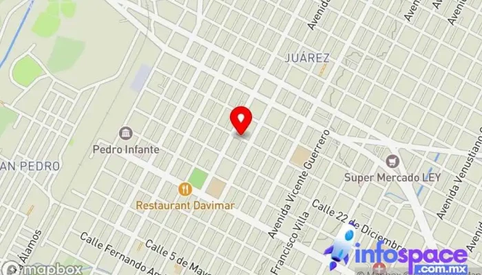 mapa de Autobuses Estrella Blanca Servicio de transporte, Empresa de autobuses en Guamúchil