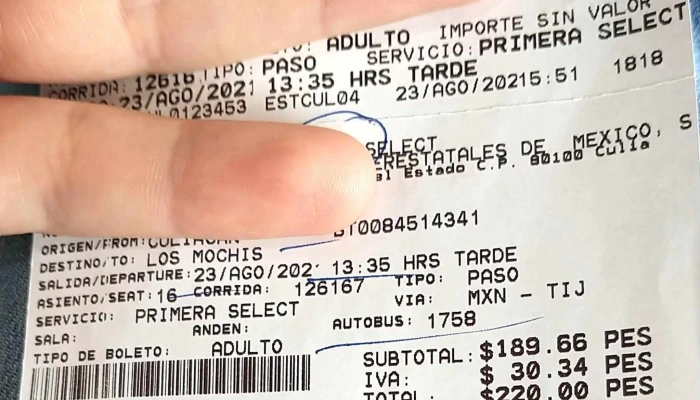 Autobuses Estrella Blanca -  Opiniones - Culiacán Rosales