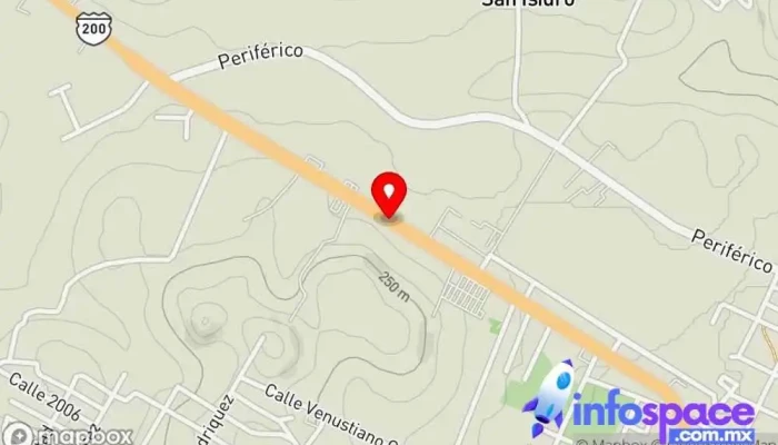 mapa de Autobuses Estrella Roja  en Santiago Pinotepa Nacional