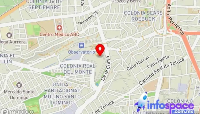 mapa de Autobuses ETN Turistar en Terminal Observatorio, CDMX Empresa de autobuses, Agencia expendedora de billetes de autobús, Servicio de mensajería, Empresa de mensajería, Servicio de transporte, Empresa de transporte por camión en Álvaro Obregón, Ciudad de México