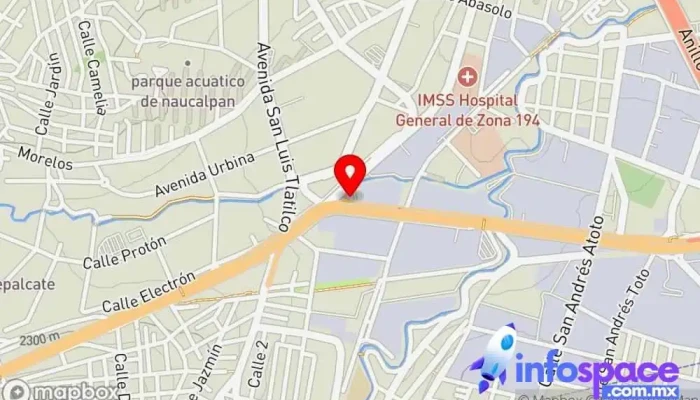 mapa de Autobuses Naucalpan - Toluca 1ro de mayo Servicio de transporte en Naucalpan de Juárez