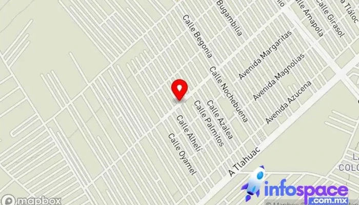 mapa de Autobuses Santa Maria Astahuacan  en Chalco de Díaz Covarrubias