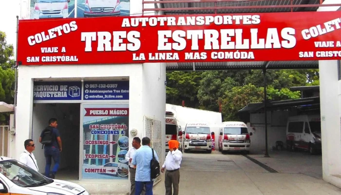 Autotransportes Tres Estrellas Terminal Tuxtla Gutierrez Horario - Tuxtla Gutiérrez