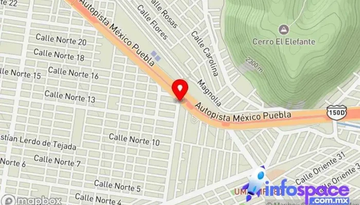 mapa de Autotransportes Yosondúa Empresa de autobuses en Valle de Chalco Solidaridad