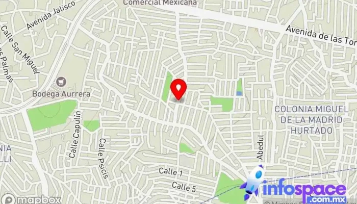 mapa de Av. Carlos Hank González Bus stop en Ciudad de México