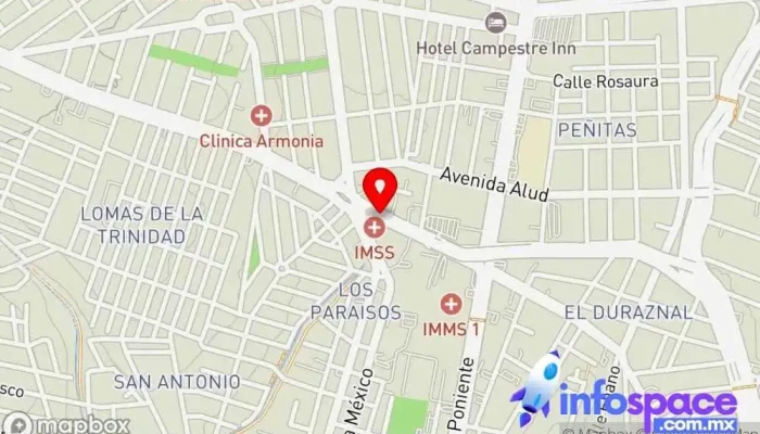mapa de Avenida Mexico Y Blvd. Adolfo Lopez Mateos Bus stop en León de los Aldama