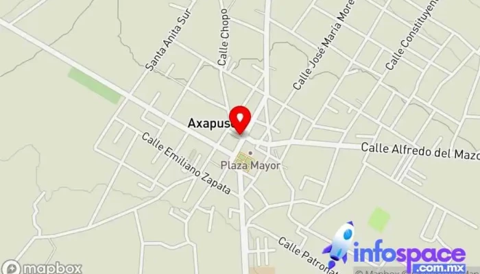 mapa de Axapusco Bus stop en Axapusco