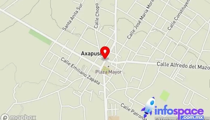 mapa de Axapusco Bus stop en Axapusco