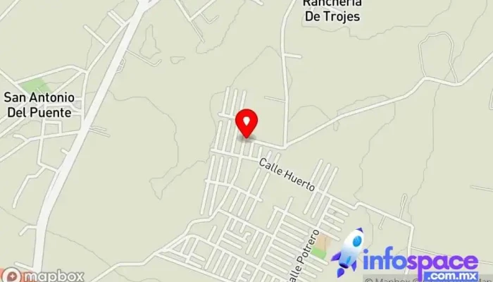 mapa de Base de Autobuses Temoayences 