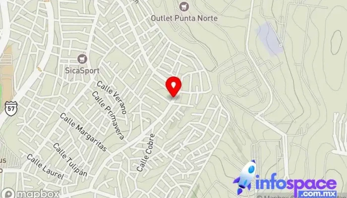 mapa de Base De Camiones Peñitas Servicio de transporte en Cdad. López Mateos