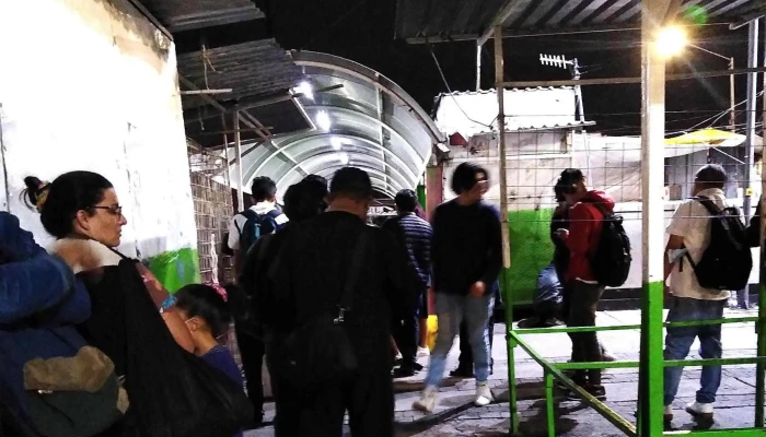 Base de combis La Raza - San Francisco Coacalco