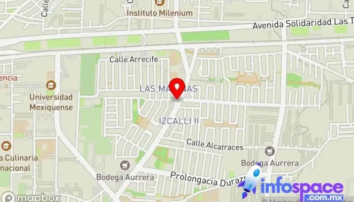 mapa de Base De Taxis Cuauhtémoc Servicio de transporte en San Salvador Tizatlalli