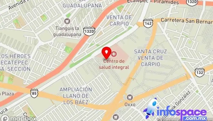 mapa de BASE MEXIBUS METROPOLITANOS RUTA 30 SA DE CV Servicio de transporte en Ecatepec de Morelos