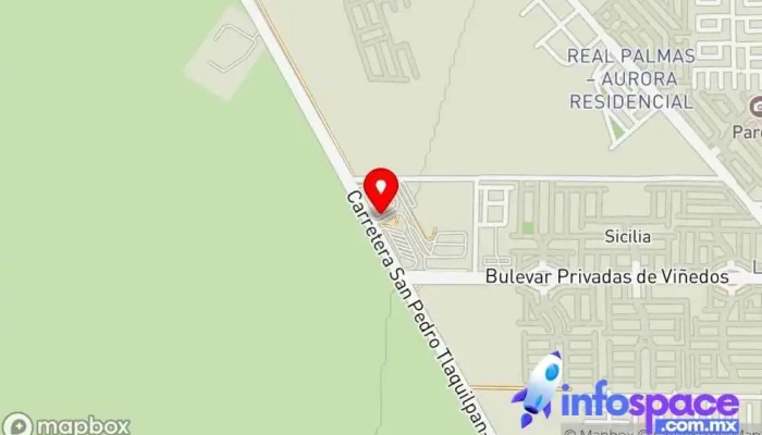 mapa de Blvd Tellez Terminal Tuzobus Bus stop en Hidalgo