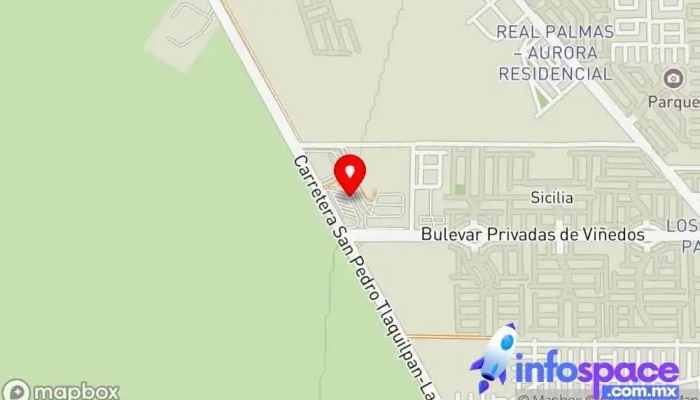 mapa de Blvd Tellez Terminal Tuzobus Bus stop en Hidalgo