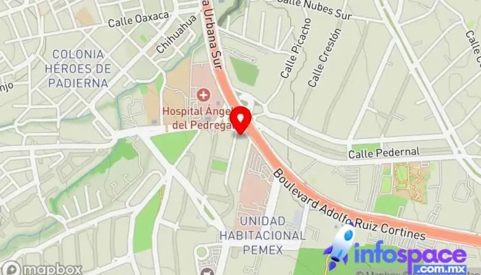 mapa de BW Meill Corporation SA de CV Empresa de software en Tlalpan, Ciudad de México