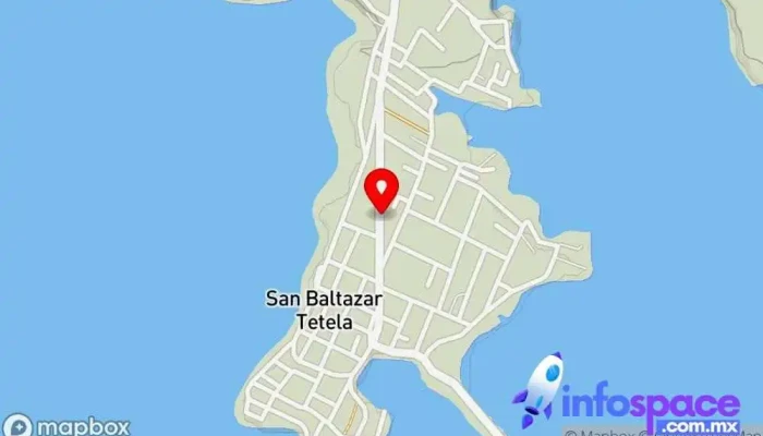 mapa de Calle Adolfo Lopez Mateos Bus stop en San Baltazar Tetela