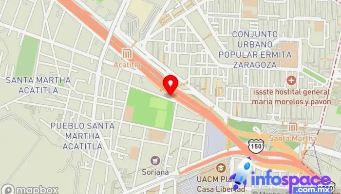 mapa de Cardenales del oriente cdmx-san rafael Empresa de autobuses en Iztapalapa, Ciudad de México
