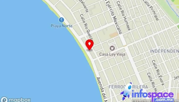 mapa de Casino Codere Mazatlan Bingo en Mazatlán