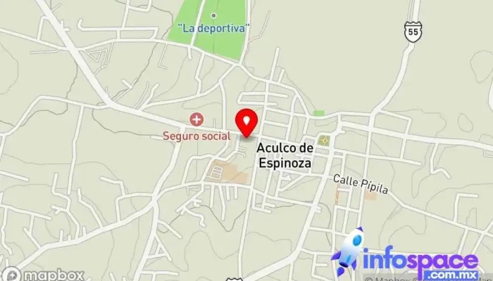 mapa de Central Camionera de Aculco Agencia de alquiler de autobuses en Aculco de Espinoza