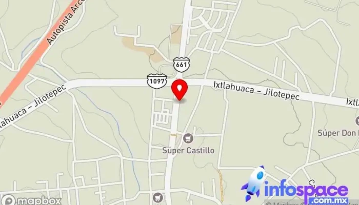 mapa de Central de Autobuses de Jilotepec Estación de autobuses en Jilotepec de Molina Enríquez