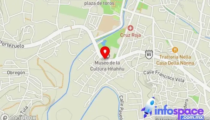 mapa de Central de autobuses Ixmiquilpan Empresa de autobuses en Ixmiquilpan