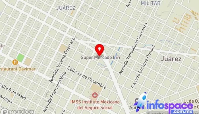 mapa de Central De Autobuses Omnibus de Mexico Guamuchil Sinaloa Servicio de transporte en Guamúchil