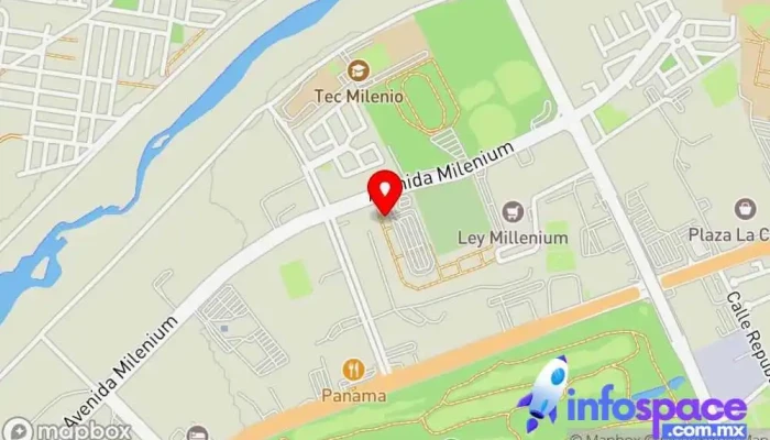 mapa de Central Milenium Parada para camiones en Culiacán Rosales