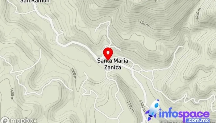 mapa de CENTRO INTEGRADOR DE DESARROLLO SANTA MARIA ZANIZA Oficinas de empresa en Santa María Zaniza