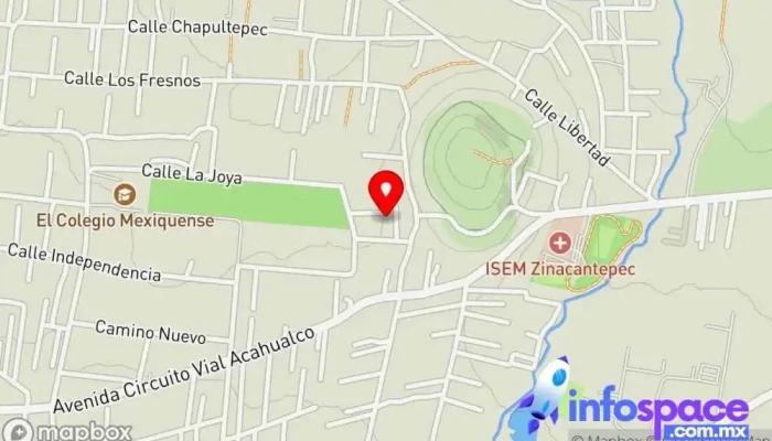 mapa de Cerro Del Murciélago Escuela en San Miguel Zinacantepec