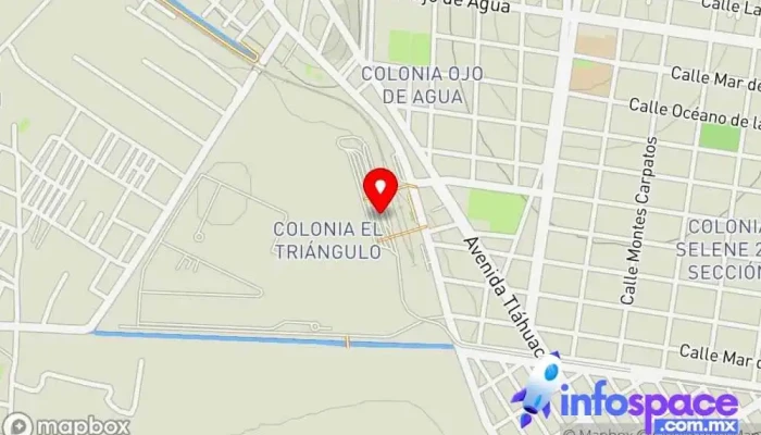 mapa de CETRAM Tláhuac Servicio de transporte en Tláhuac, Ciudad de México