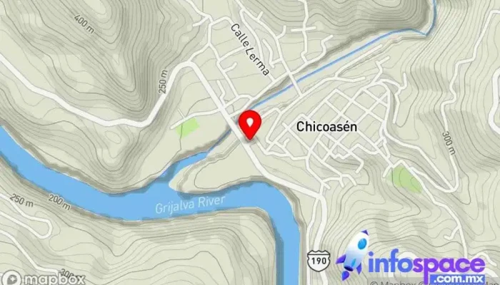 mapa de Chicoasen Gasolinera en Copainalá