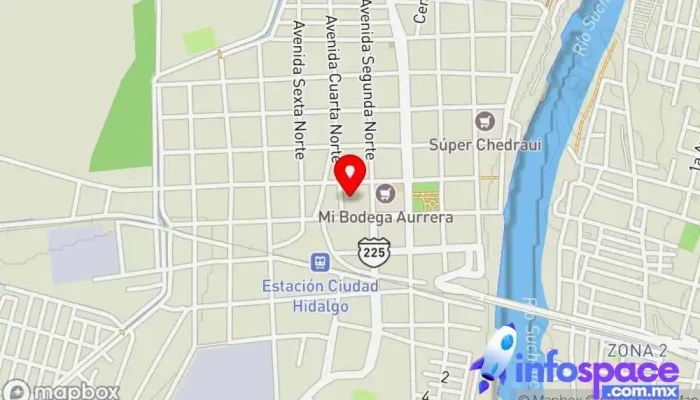 mapa de Ciudad idalgo  en Cdad. Hidalgo