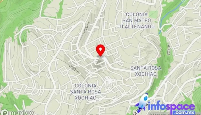 mapa de Combis Santa Rosa - El Yaqui Servicio de transporte en Álvaro Obregón, Ciudad de México