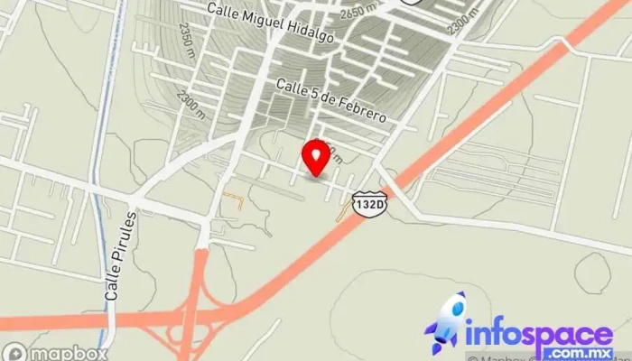 mapa de Corporativo industrial  en Acolman de Nezahualcóyotl
